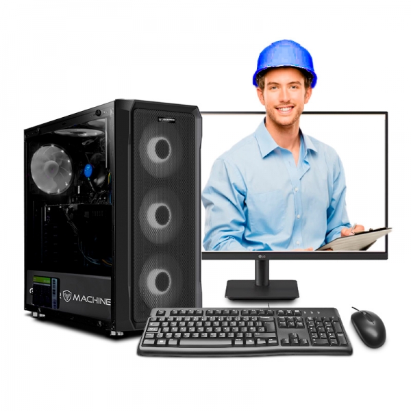 Computadora Core i7 12700F, PLACA B760,  RAM 16GB, SSD 500GB M.2, TARJETA DE VIDEO RTX5060 8GB FUENTE 750W 80 BRONZE, MONITOR 24 FHD TECLADO Y MOUSE